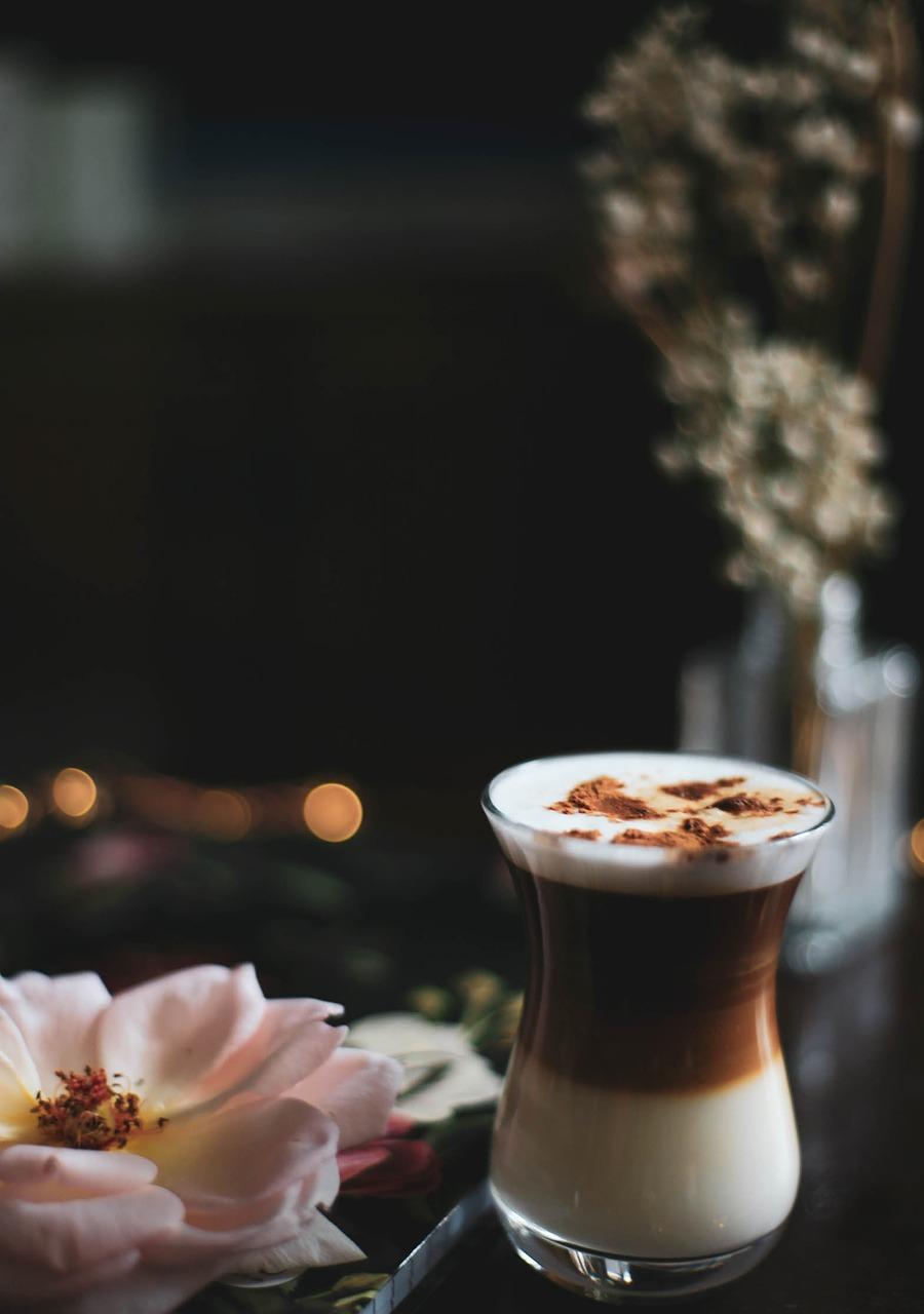 Verwarmende latte