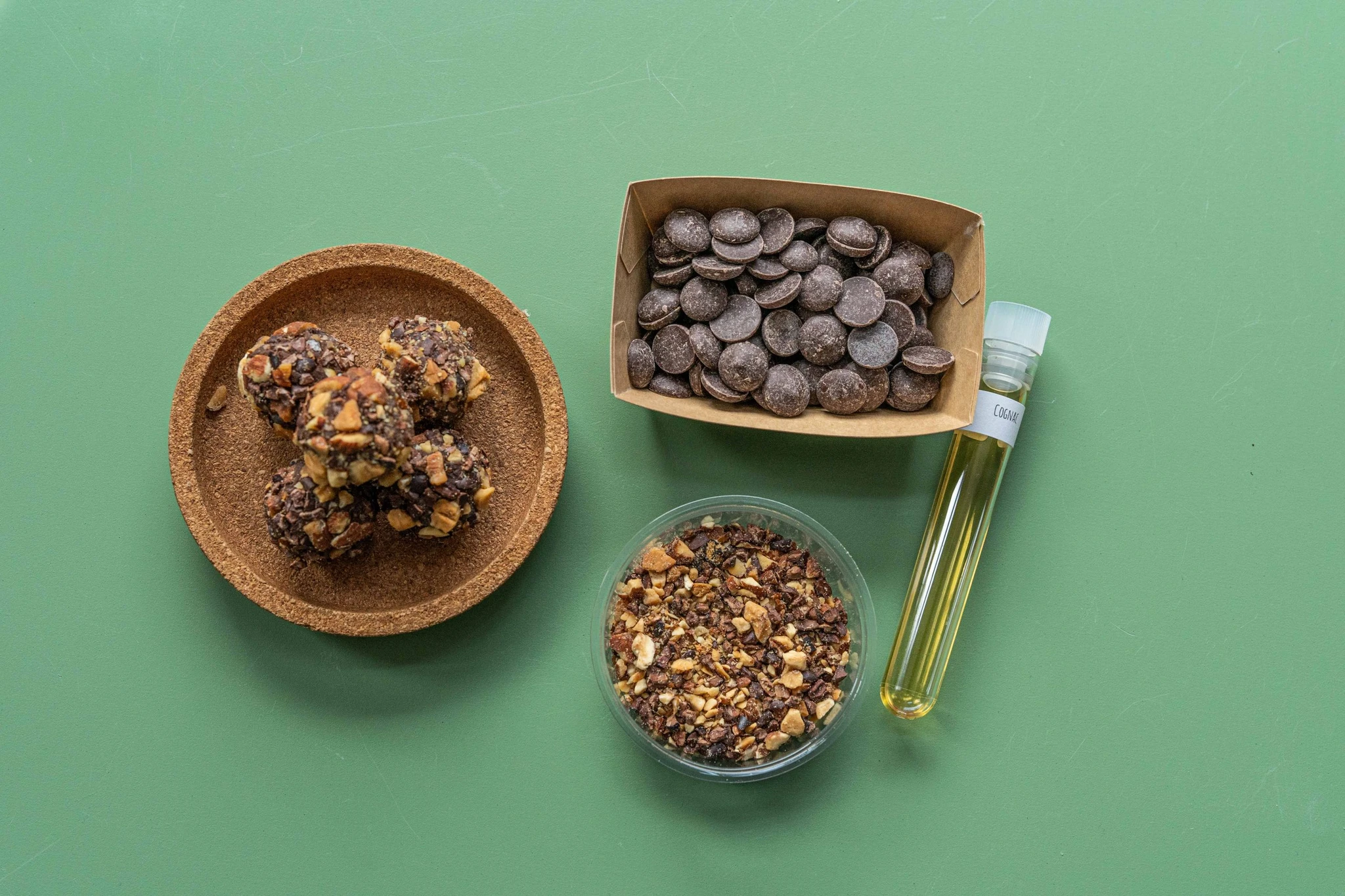 Pure chocolade truffels